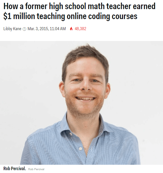 How a former high school teacher earned $1 million teaching online courses. This is a proven way to make money from home.