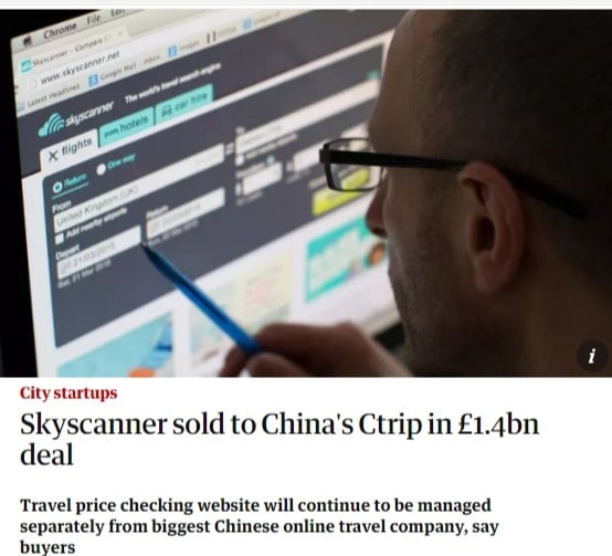 Skyscanner sold to Chine's Ctrip $1.4bn. Proven Ways To Make Money Online From Home With A Price Comparison Site.