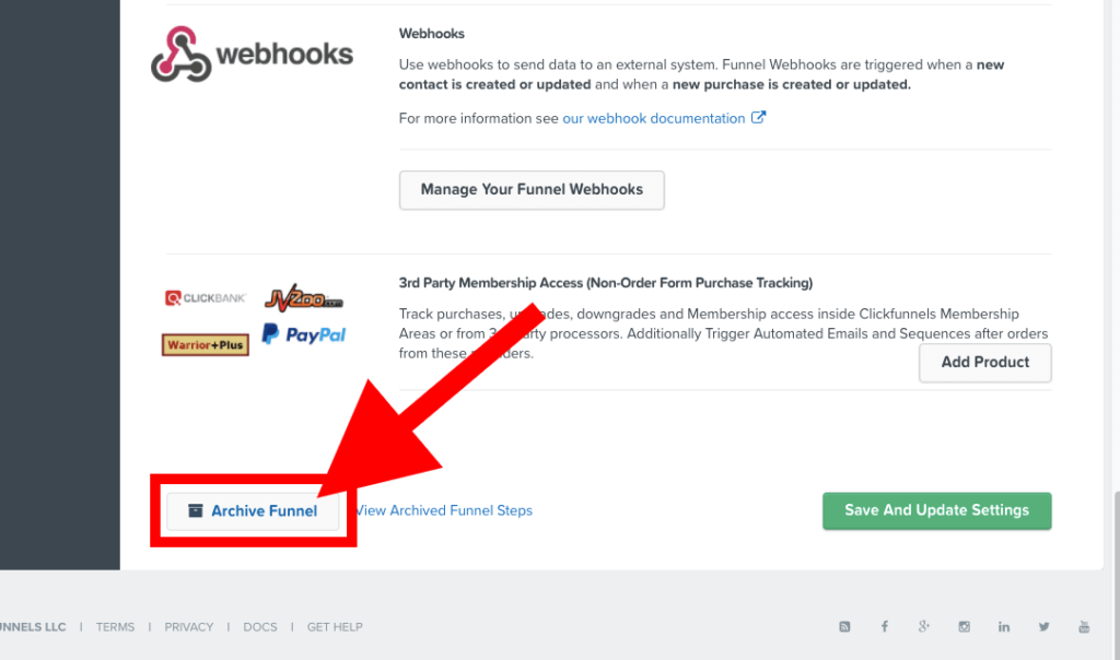 How to delete a funnel in clickfunnels step 4