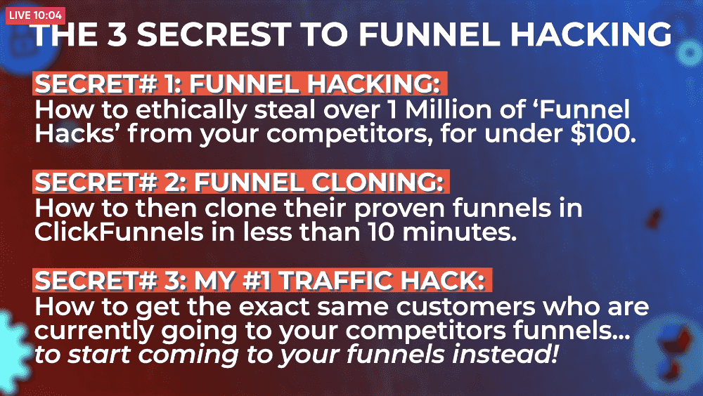 Funnel Hacking Secrets Webinar