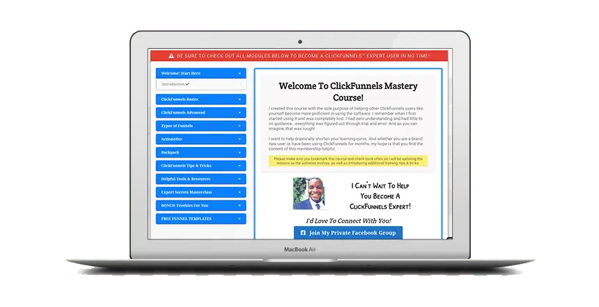 clickfunnels mastery course