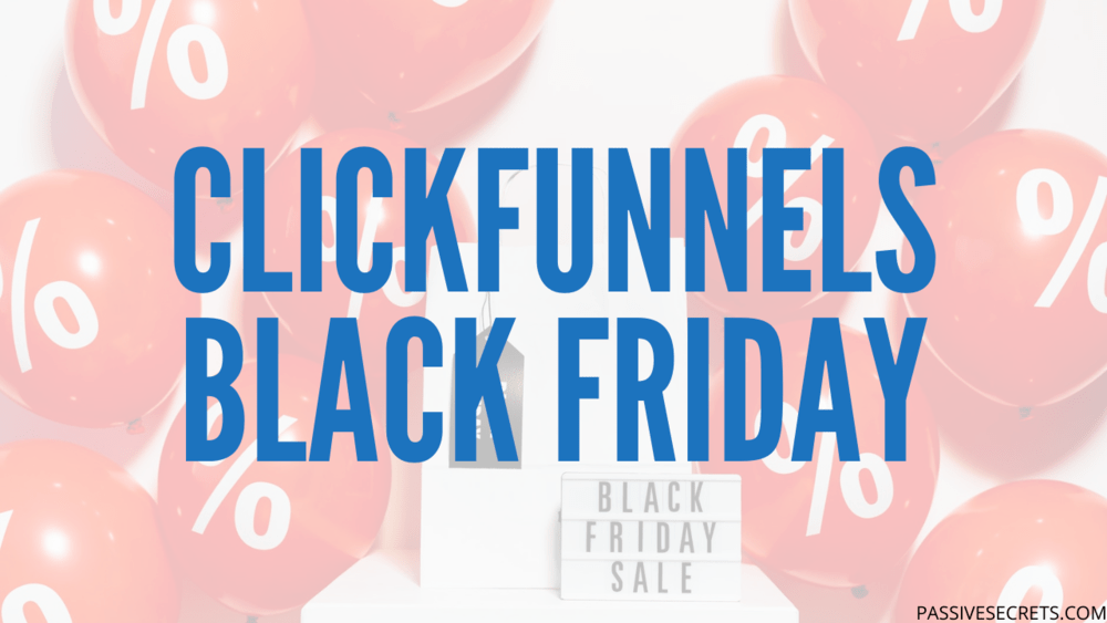clickfunnels black friday and cyber monday sales