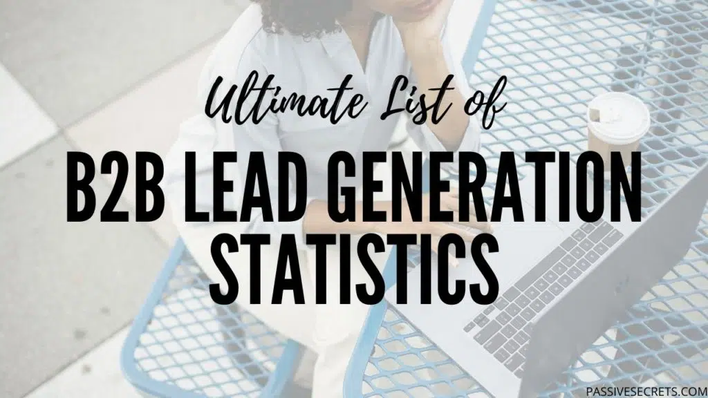 b2b lead generation statistics featured image
