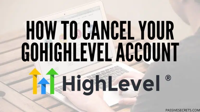 how to cancel your go high level account featured image