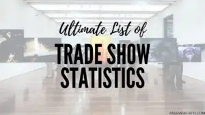 trade show statistics and trends