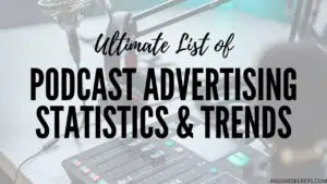 podcast advertising statistics Featured Image