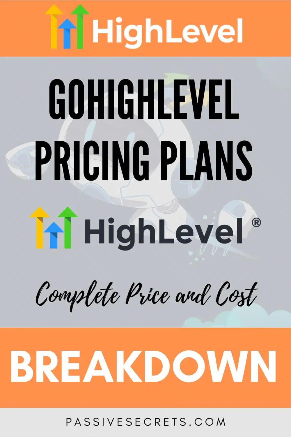 GOHIGHLEVEL pricing plans 2024 PassiveSecrets