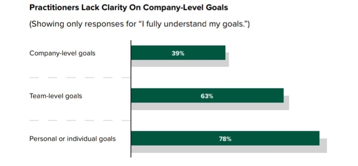Practitioners Lack Clarity on Company-Level Goals