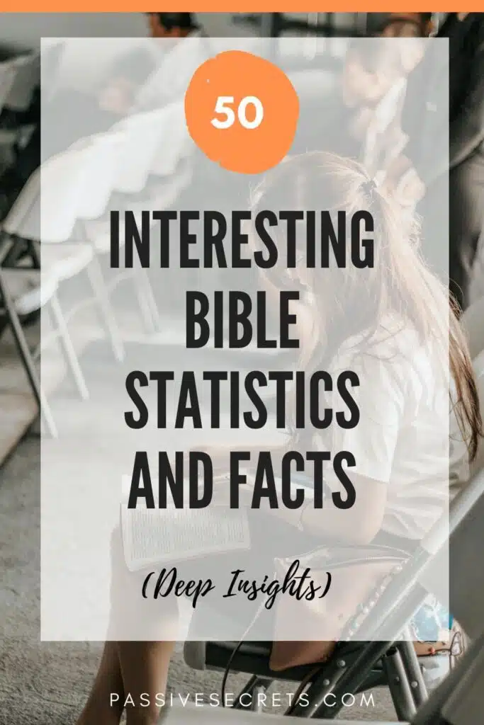 Interesting Bible Statistics and Facts PassiveSecrets