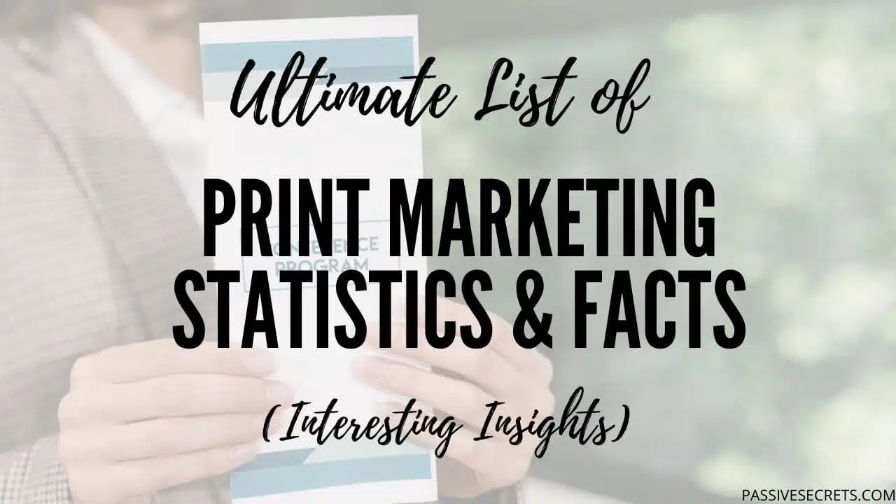 Print Marketing Statistics & FACTS Featured Image