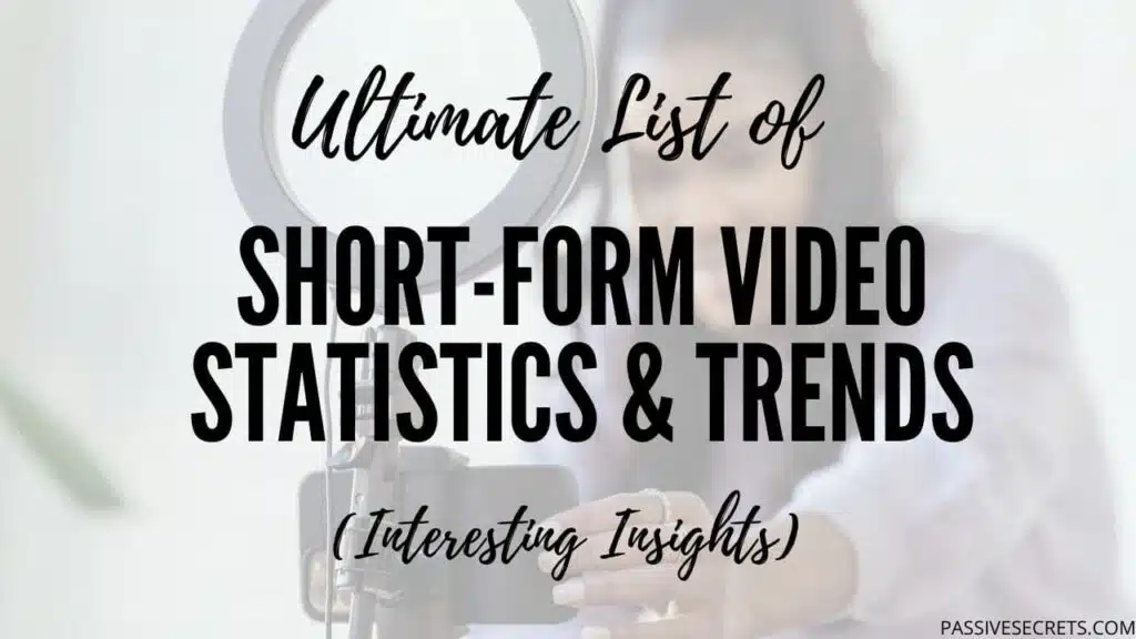 Short-Form Video Statistics Facts Trends Featured Image