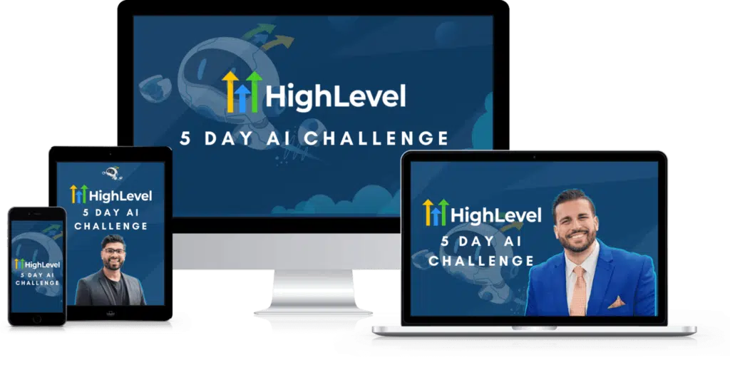 GoHighLevel 5 day ai challenge product image MOCK UP