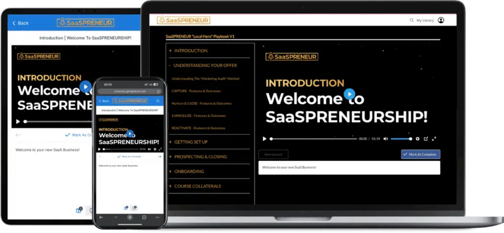 saaspreneur course members area product image 3