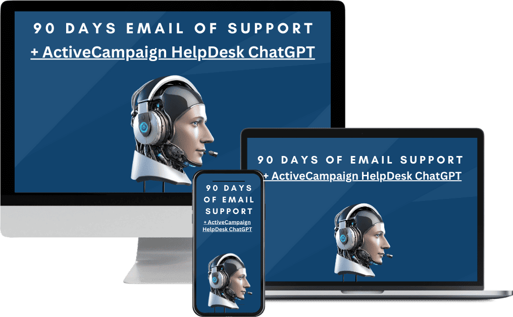 ActiveCampaign helpdest chatgpt support product image mockup