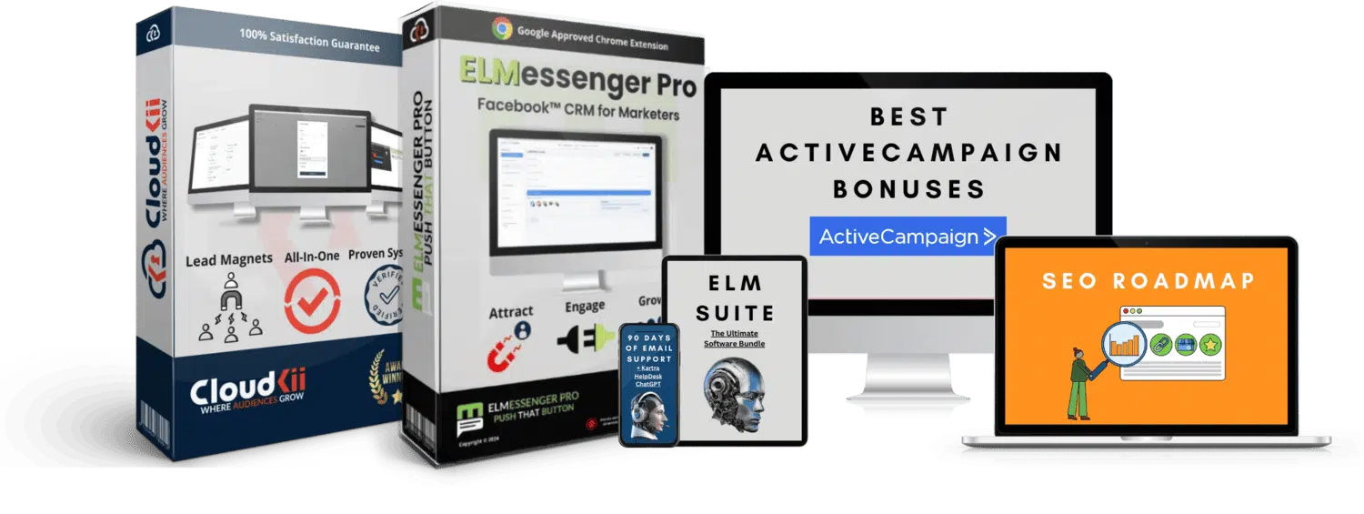 best activecampaign bonuses offer 2025 product image mockup