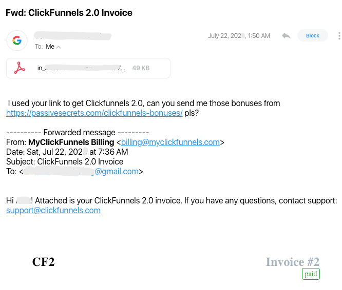 clickfunnels done for you affiliate bonuses testimonial