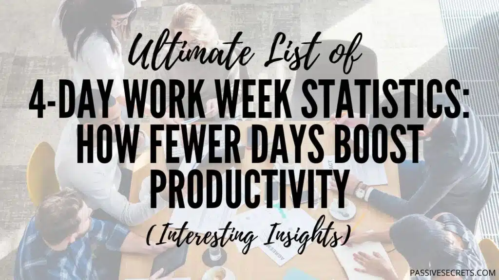 4-Day Work Week Statistics How Fewer Days Boost Productivity