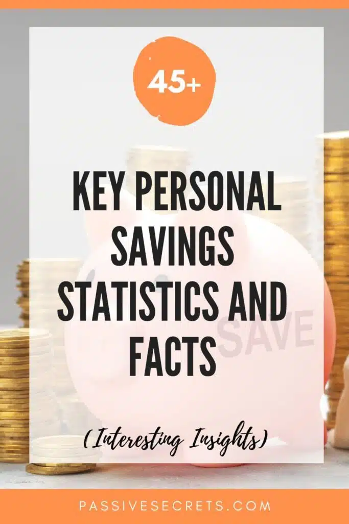 _Key Personal Savings Statistics and facts 
