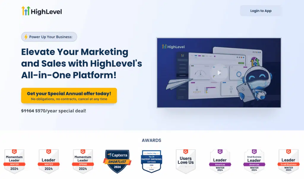 GoHighLevel Discount: 3 Ways to Save + 30-Day Trial — No Fake Coupons gohighlevel annual discount page