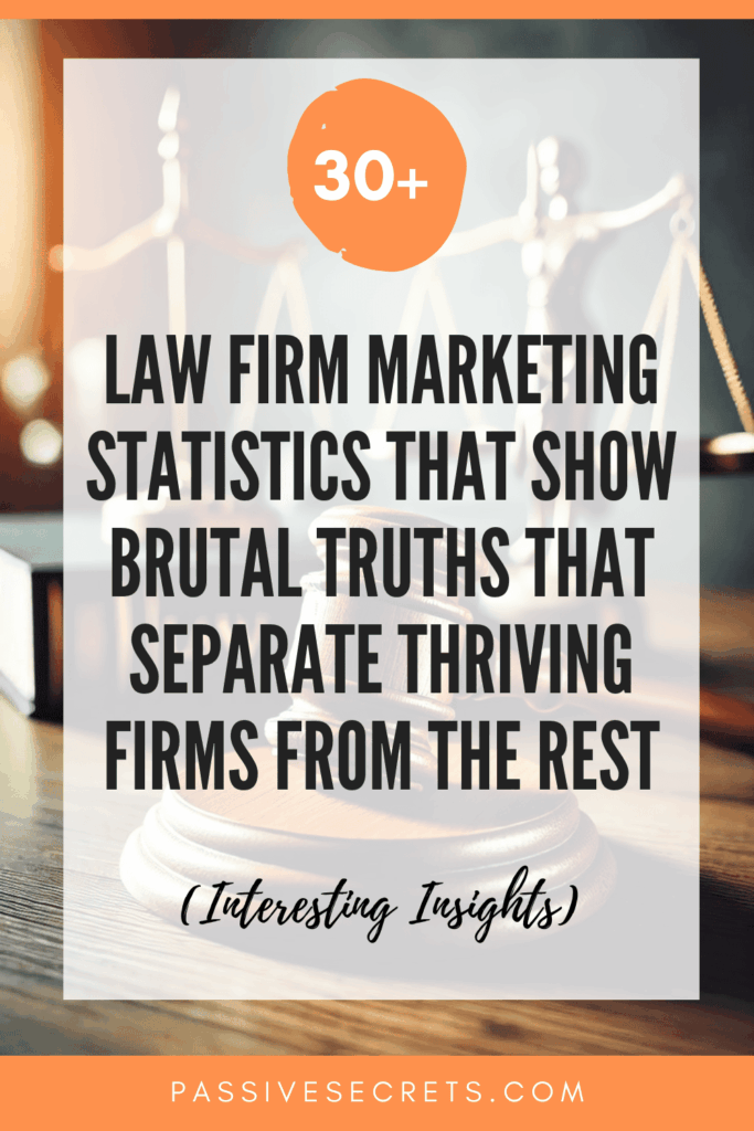 2026 Law Firm Marketing Statistics: The Brutal Truths That Separate Thriving Firms from the Rest Law Firm Marketing Statistics Pinterest