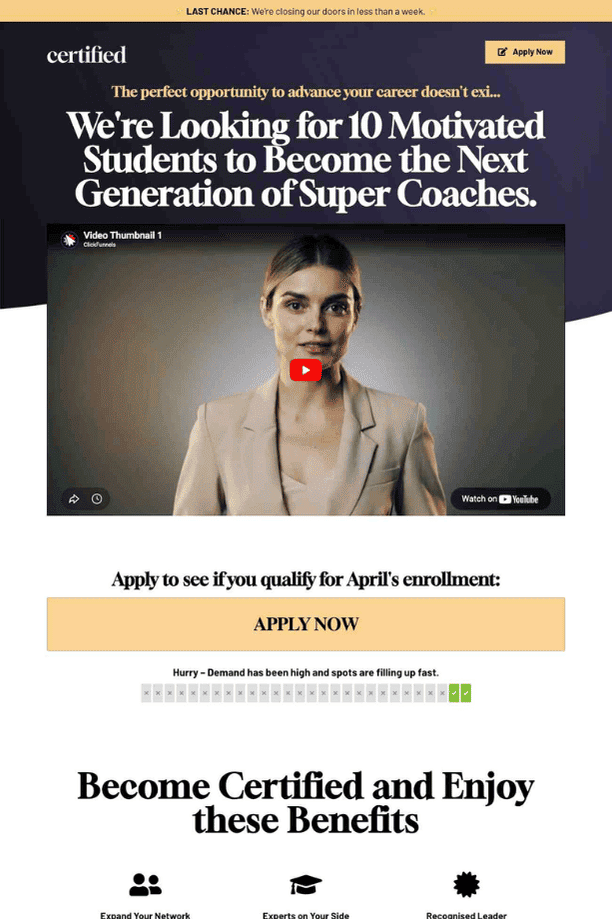 1. Welcome To PassiveSecrets Application Funnel Template screenshot c